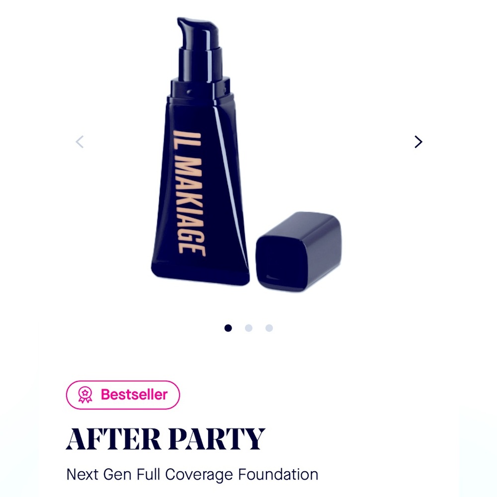 Brand New IL MAKIAGE AfterParty Full Coverage Foundation Shade # 075